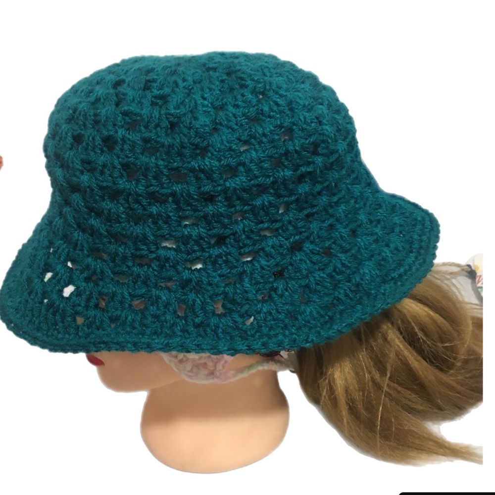 Male Large Crochet Bucket Hat